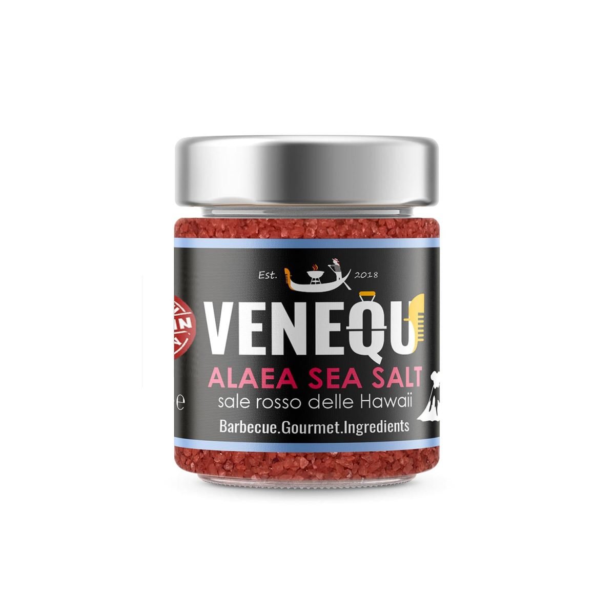 ALAEA Sea Salt - Sale Rosso delle Hawaii | Sale gourmet per barbecue