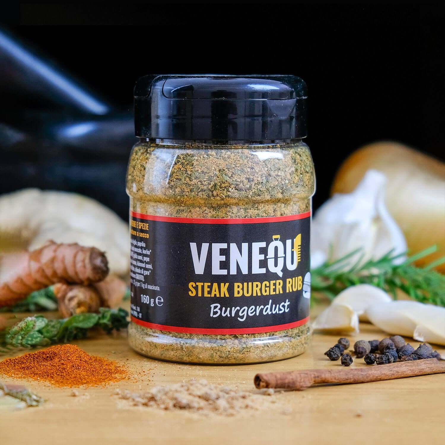 VENEQU STEAK BURGER BBQ RUB - Burgerdust - immagine 3