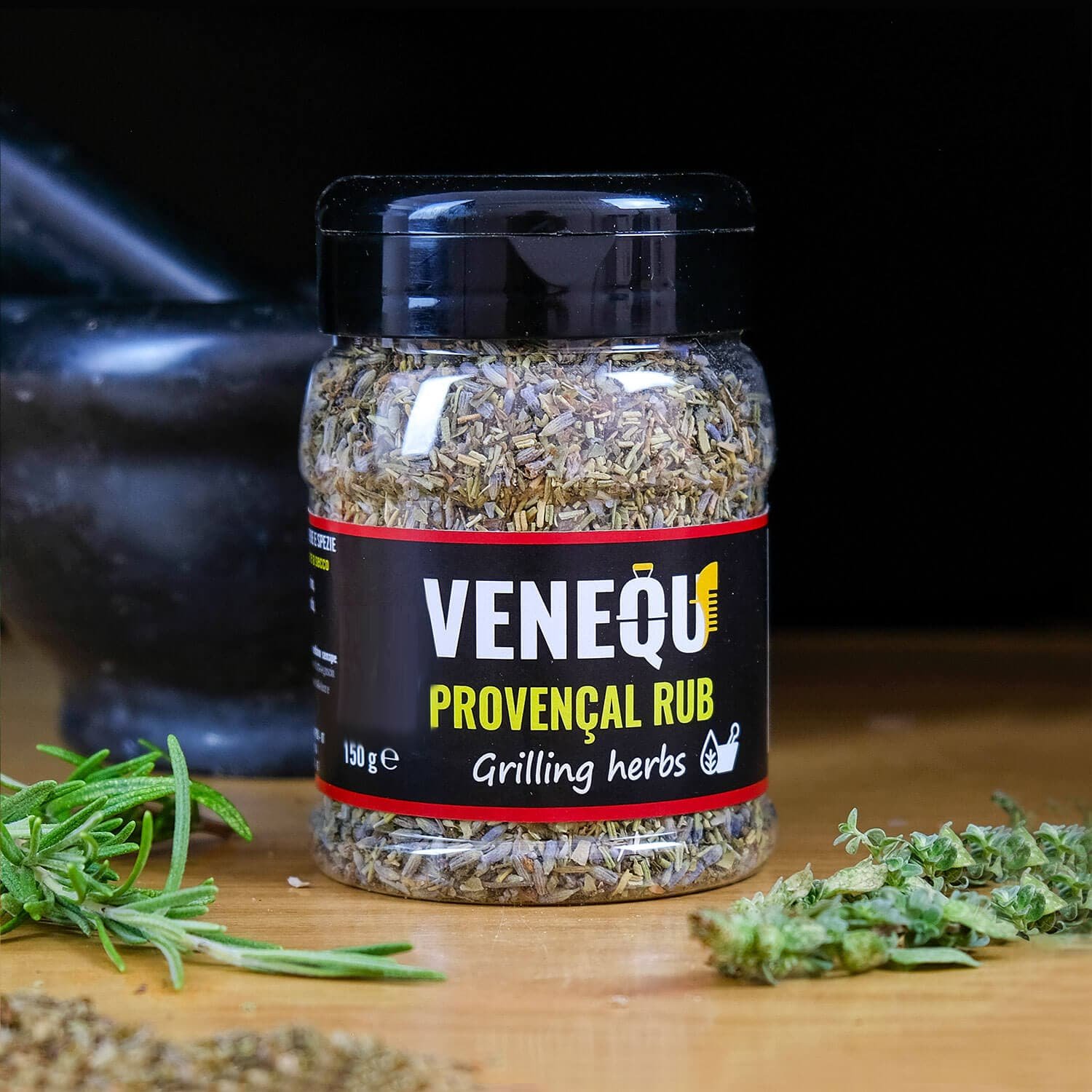 VENEQU PROVENCAL BBQ RUB - Grilling Herbs - immagine 3