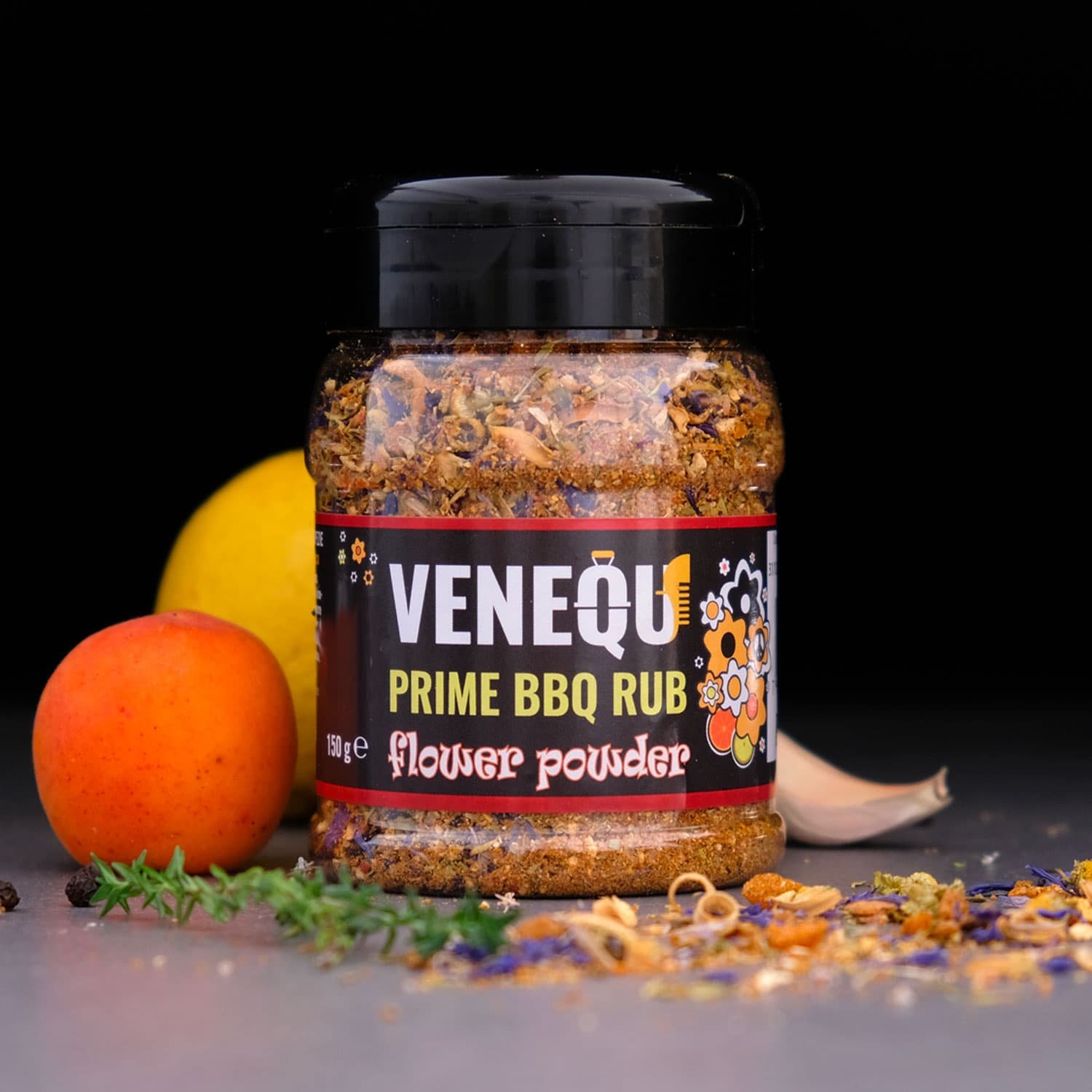 VENEQU FLOWER POWDER BBQ RUB – Prime Dry Rub - immagine 3