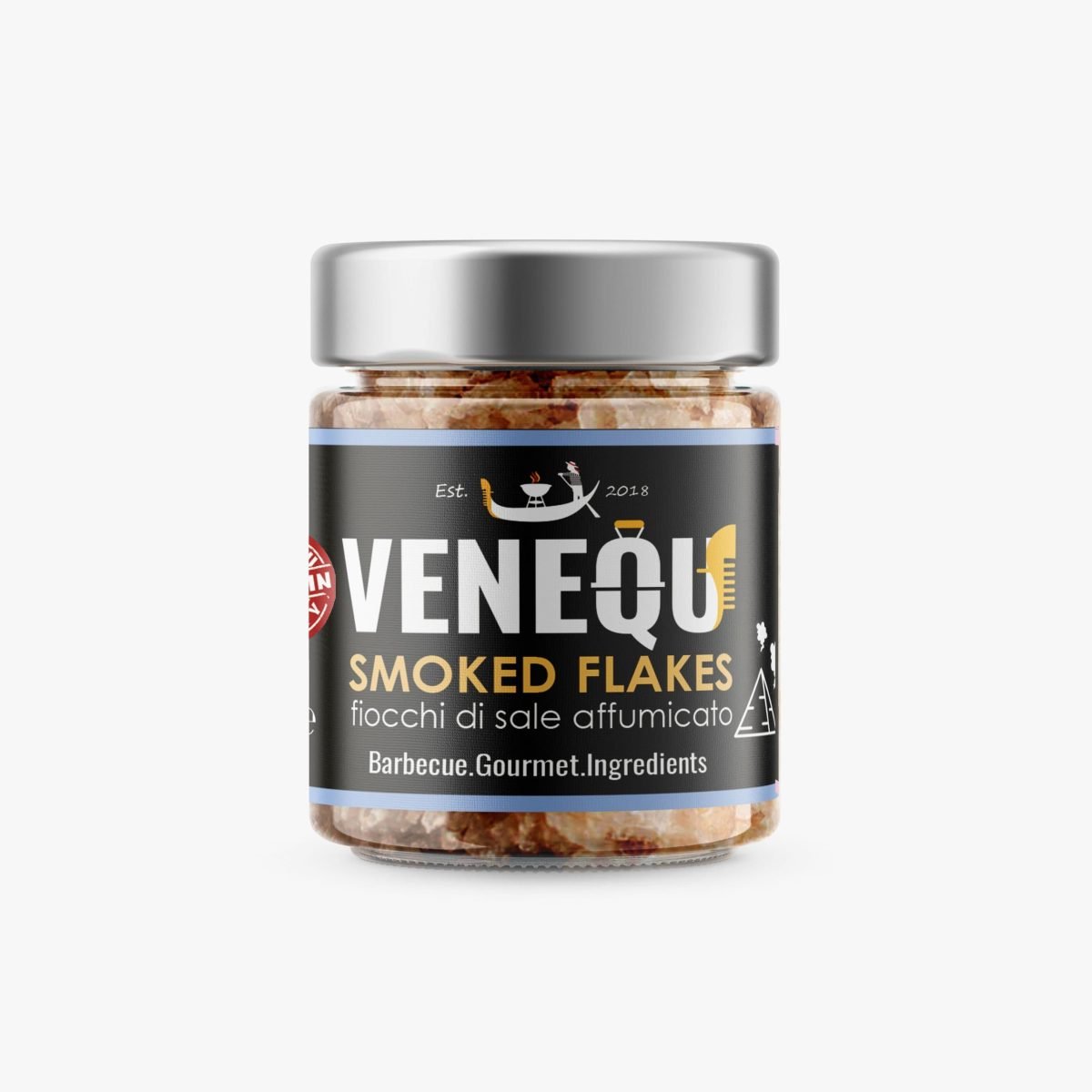 SMOKED FLAKES Sea Salt - Fiocchi di Sale affumicato| Sale gourmet per barbecue