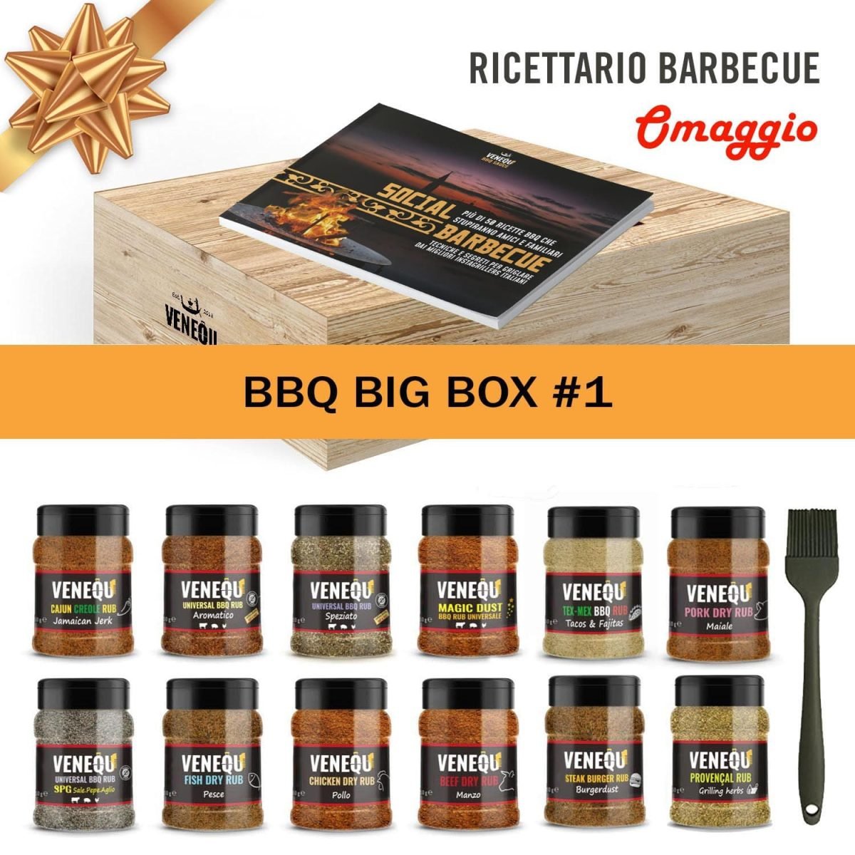 BBQ BIG BOX #1 | Dry Rub Collection | Confezione regalo