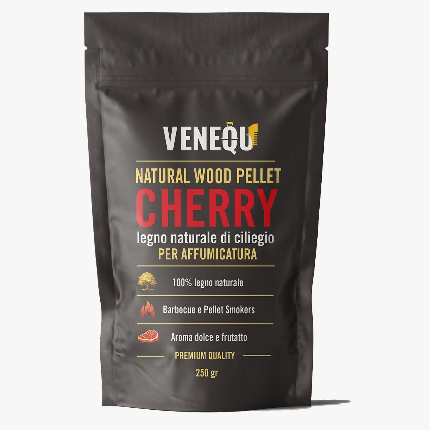VENEQU CHERRY PELLET PER AFFUMICATURA 250g - Ciliegio