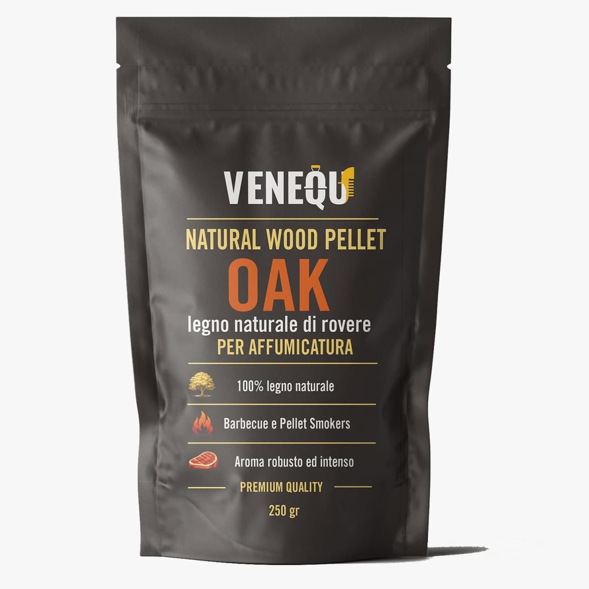 VENEQU OAK PELLET PER AFFUMICATURA 250g - Rovere